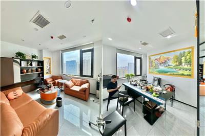 奥体商圈精装带家具拎包即刻办公120㎡