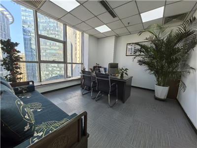 北站华府大厦300平新装修带家具出租