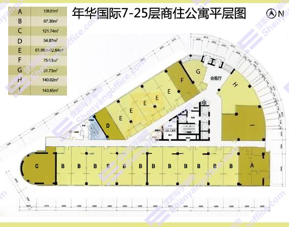 7-25层平层图