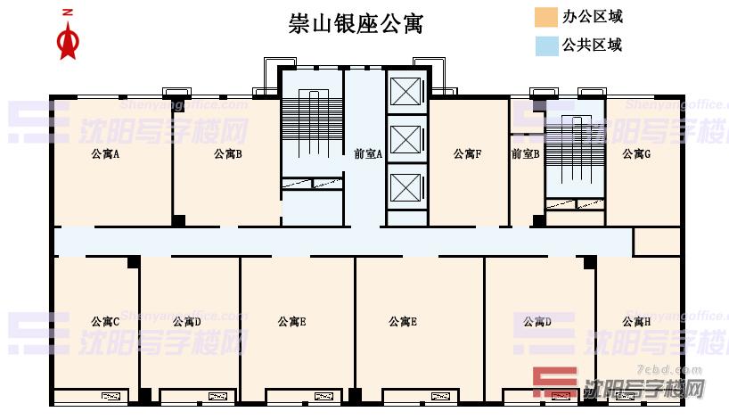 公寓平层图