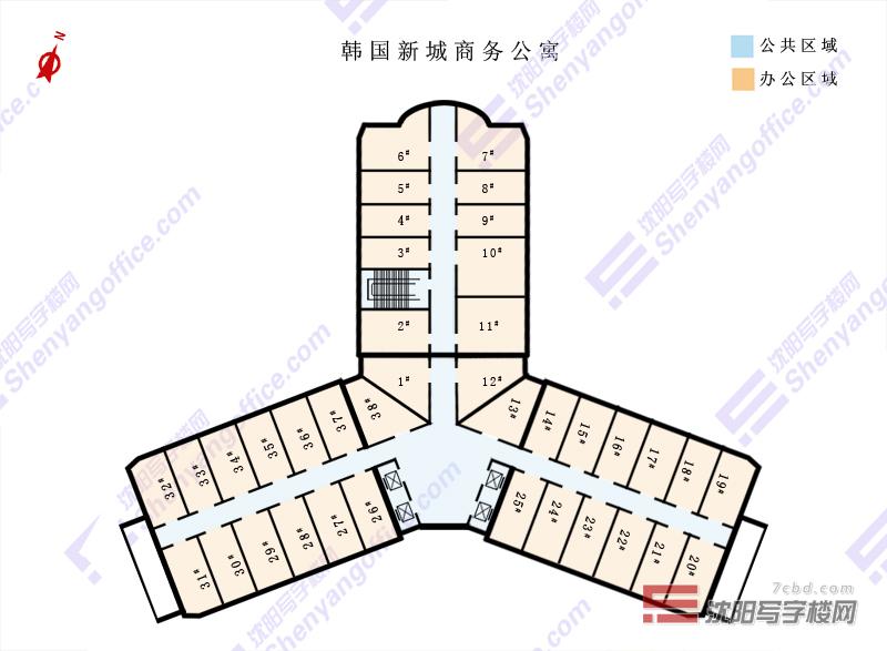 公寓平层图