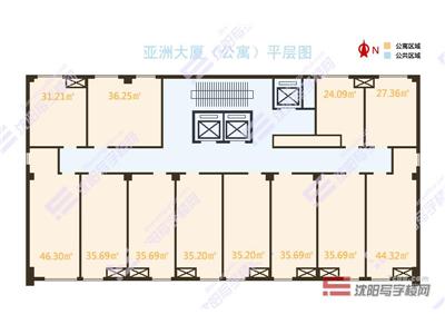 亚洲大厦公寓信息