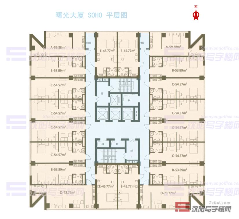 平层图