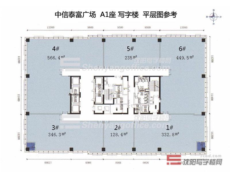 A1平层图