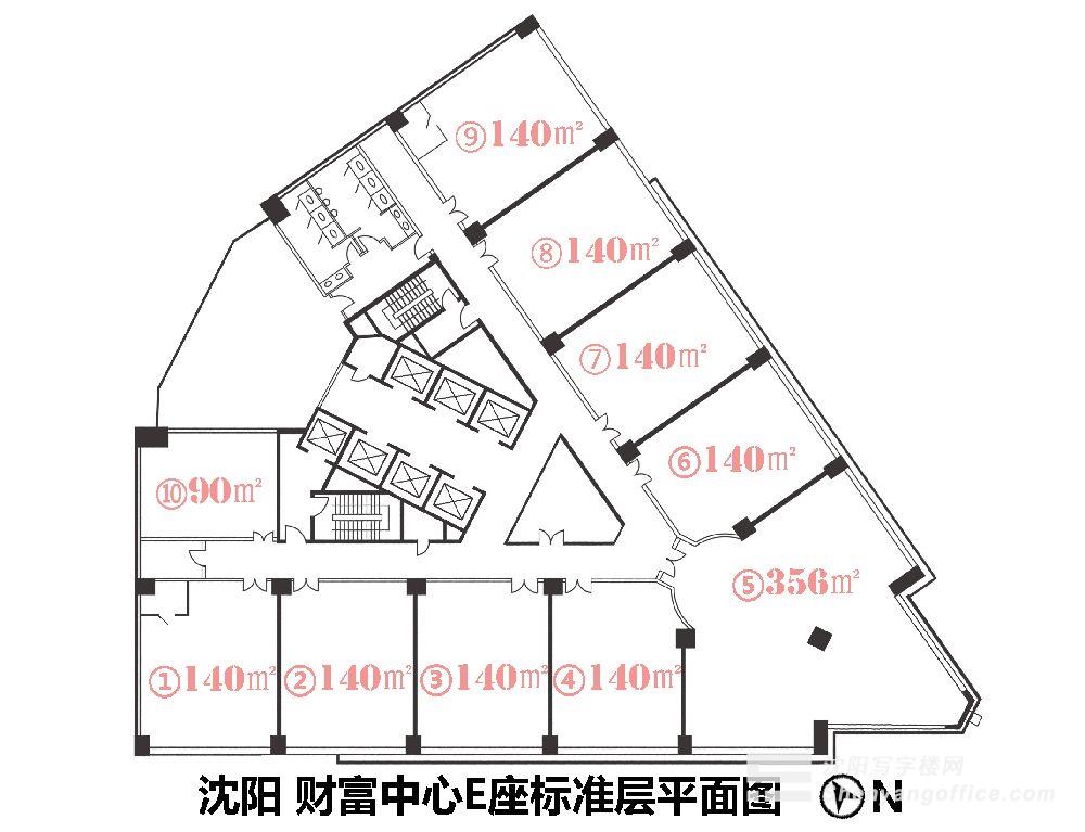 E座平层图