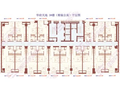 华府天地公寓3号楼公寓信息