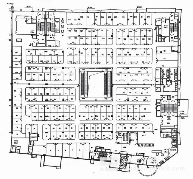 邻办北一路创业社区平层图