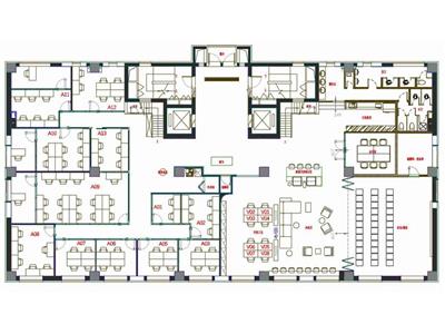 蓝鲸SOHO-君汇中心平层图